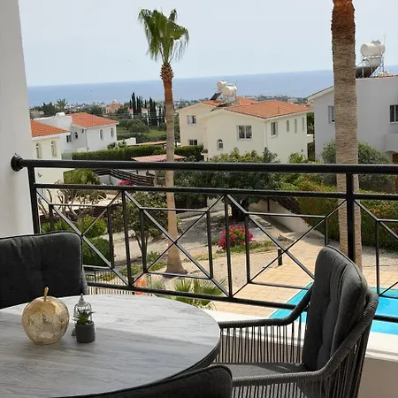 Apartamento Sea View With Pool & Balcony Near Coral Bay Peyia
